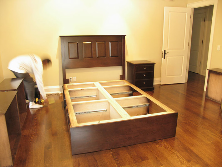 Maple Platform Bed - Canadian Wood Design
